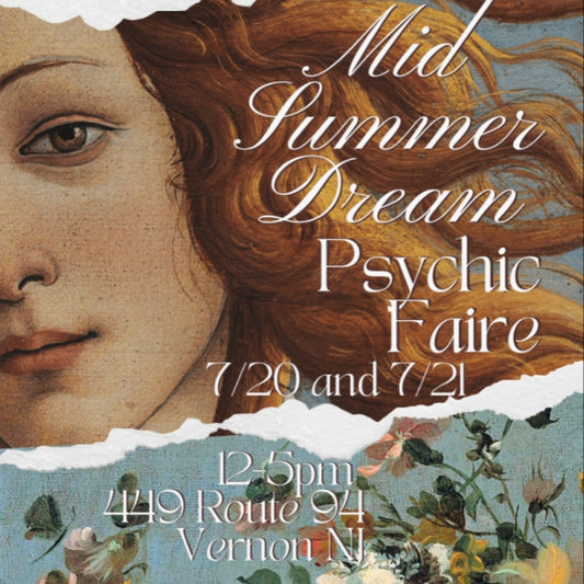 Mid-Summer Dream: July Psychic Faire Vendor Fee 7/20 & 7/21