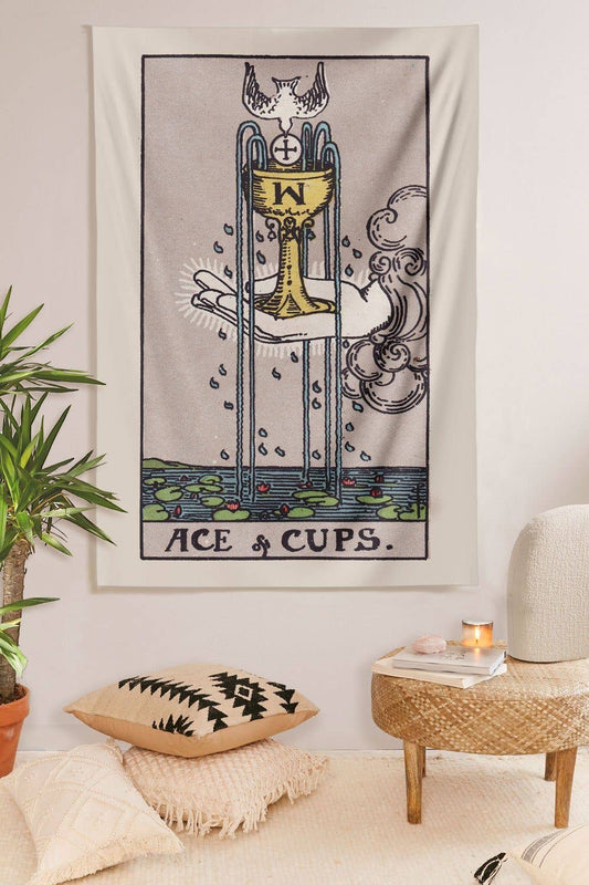 Ace of Cups Tapestry